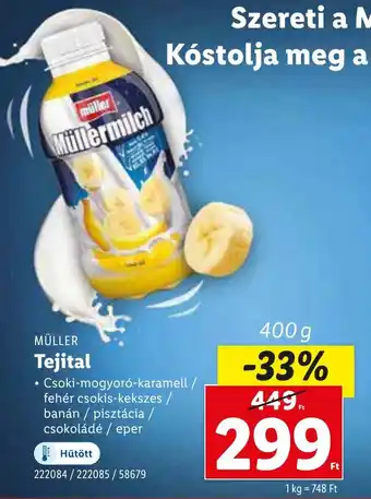 Lidl Müller Tejital ajánlat