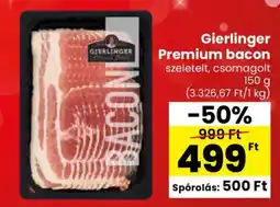 Spar Gierlinger Premium bacon ajánlat