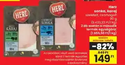 Spar Herz sonka, karaj ajánlat
