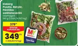 Spar Eisberg Puszta, Betyár, Pántlika salátakeverék ajánlat