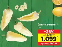 Spar Étkezési paprika ajánlat