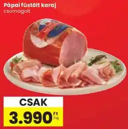 Spar Pápai füstölt karaj ajánlat