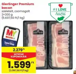 Spar Gierlinger Premium bacon ajánlat