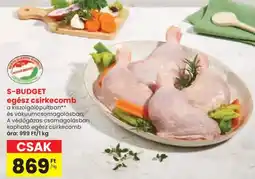 S-BUDGET egész csirkecomb