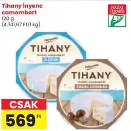 Spar Tihany Ínyenc camembert ajánlat