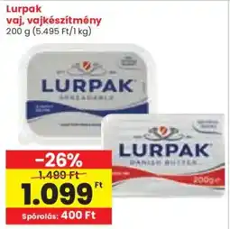 Spar Lurpak vaj, vajkészítmény ajánlat