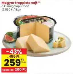 Spar Magyar trappista sajt ajánlat