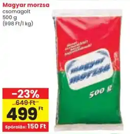 Spar Magyar morzsa ajánlat