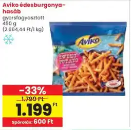 Spar Aviko édesburgonya- hasáb ajánlat