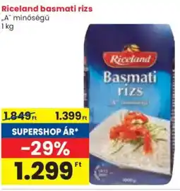 Spar Riceland basmati rizs ajánlat
