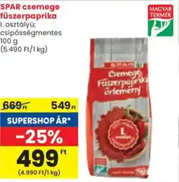 Spar SPAR csemege fűszerpaprika ajánlat