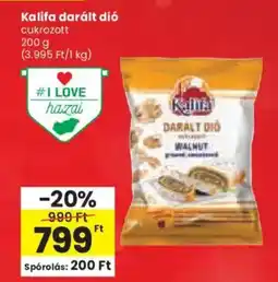 Kalifa darált dió