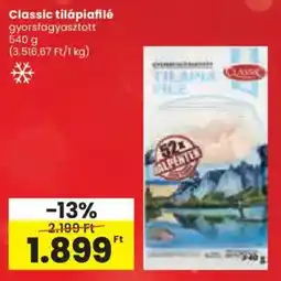 Spar Classic tilápiafilé ajánlat
