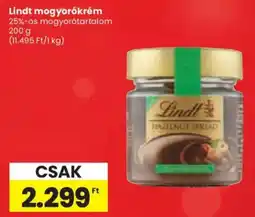 Spar Lindt mogyorókrém ajánlat