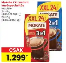 Spar Mokate XXL instant kávéspecialitás ajánlat