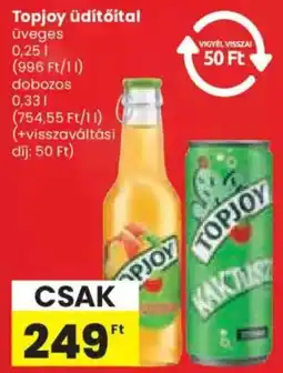 Spar Topjoy üdítőital ajánlat