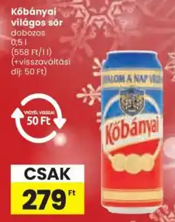 Kőbányai világos sör