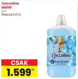 Spar Coccolino öblítő ajánlat