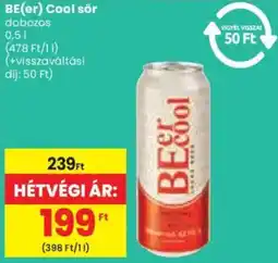 Spar BE(er) Cool sör ajánlat