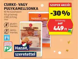 ALDI Csrike- vagy pulykamellsonka ajánlat