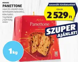 ALDI Monarc Panettone ajánlat