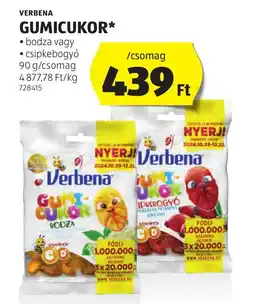 ALDI Verbena Gumicukor ajánlat