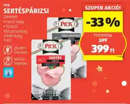 ALDI Pick sertéspárizsi ajánlat