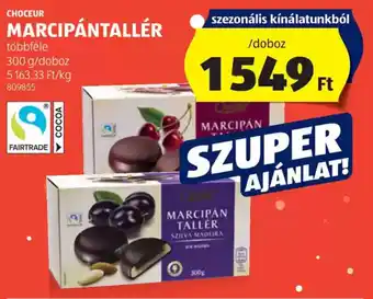 ALDI Choceur marcipántallér ajánlat