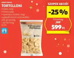 ALDI Good choice tortelloni ajánlat