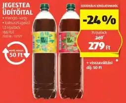 ALDI Jegestea üdítőital ajánlat