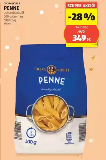 ALDI Cucina Nobile penne ajánlat