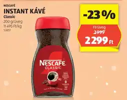 ALDI Nescafé instant kávé classic ajánlat