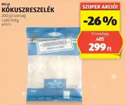Bella kókuszreszelék