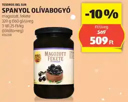 Tesoros del Sur spanyol olívabogyó