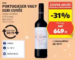 ALDI Eger Portugieser, egri cuvée ajánlat