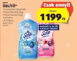 ALDI Sofin öblítő ajánlat
