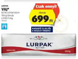 ALDI Lurpak vaj ajánlat