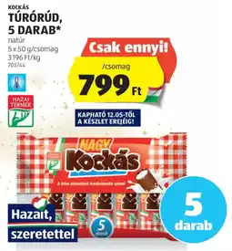 ALDI Kockás túrórúd ajánlat