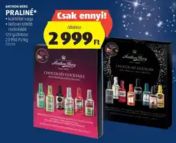 ALDI Anthon Berg praliné ajánlat