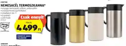 ALDI Crofton nemesacél termoszkanna ajánlat