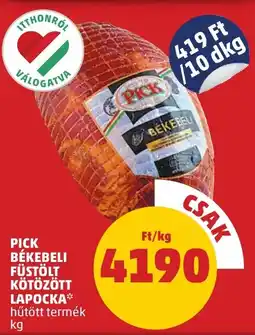 PENNY Pick békebeli füstölt kötözött lapocka ajánlat
