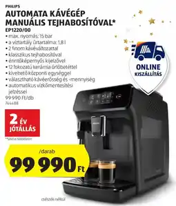 Philips Automata kávégép EP1220/00