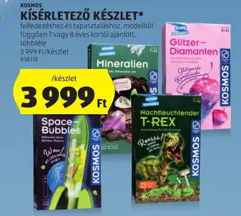 ALDI Kosmos Kísérletzö készlet ajánlat