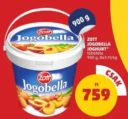 PENNY Zott jogobella joghurt ajánlat