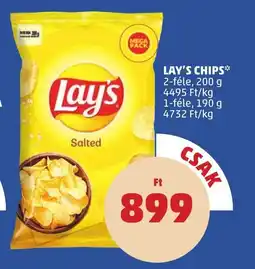 PENNY Lay's chips ajánlat