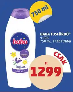 PENNY Baba tusfürdő ajánlat