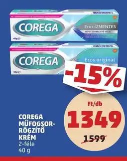 PENNY Corega műfogsorrögzítő krém ajánlat