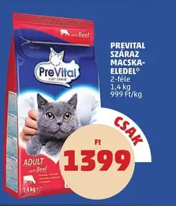 PENNY Prevital száraz macskaeledel ajánlat