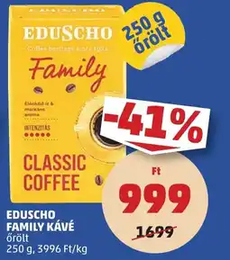PENNY Eduscho family kávé ajánlat