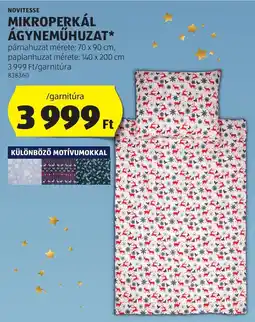 ALDI Novitesse Mikroperkál ágynemühuzat ajánlat